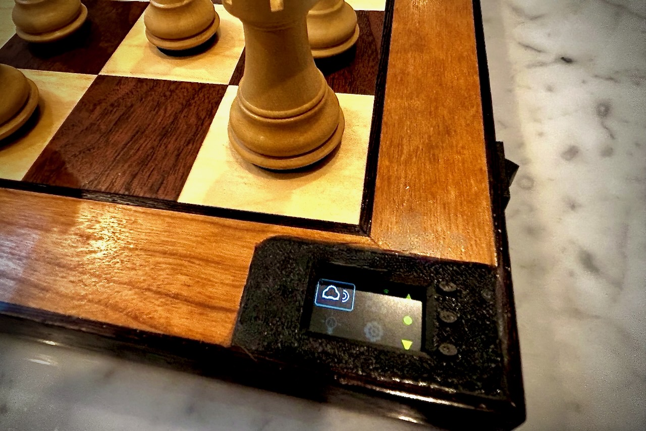 The sensing layer beneath the board surface